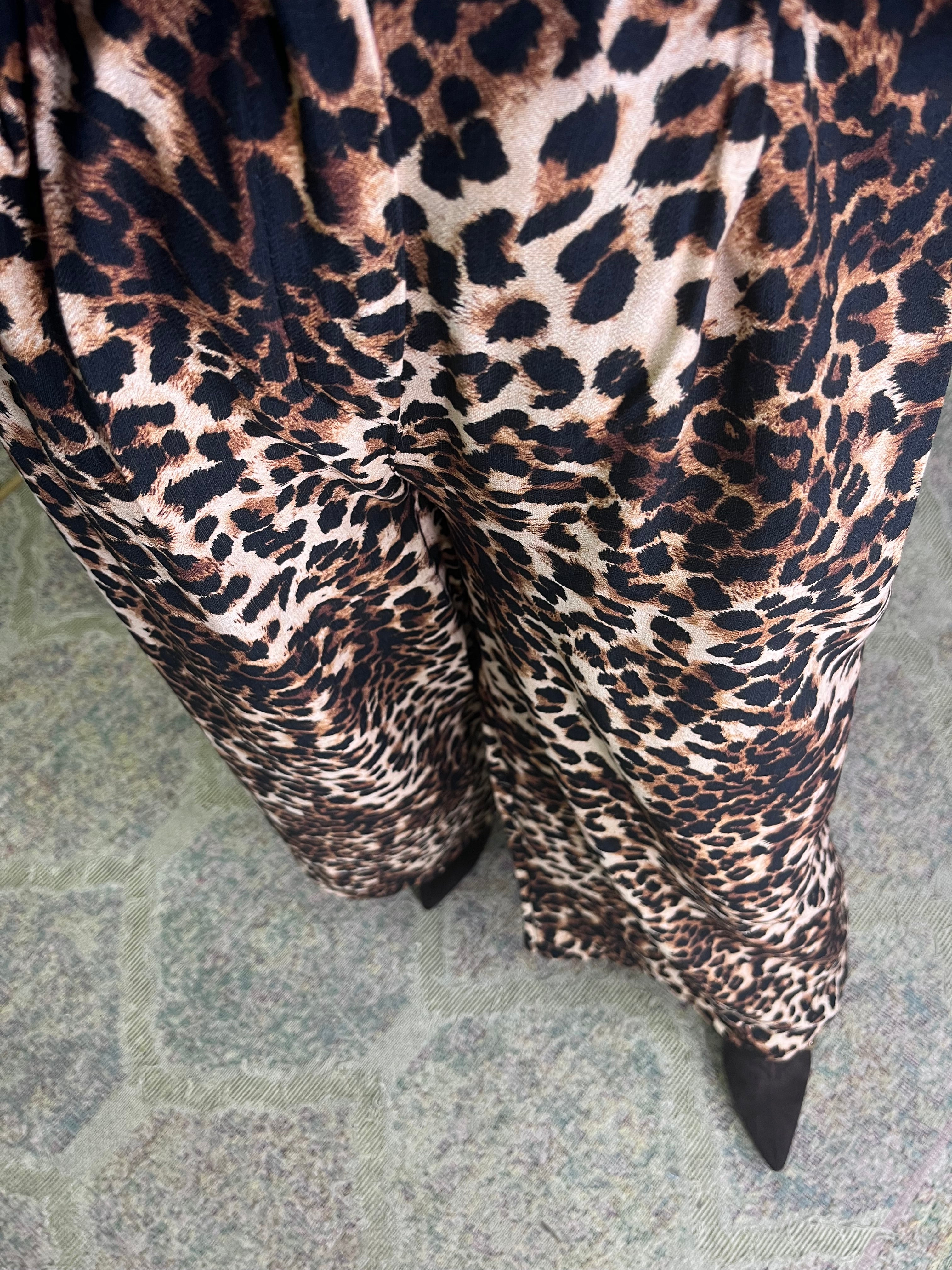 Pantalón Fluido Animal Print