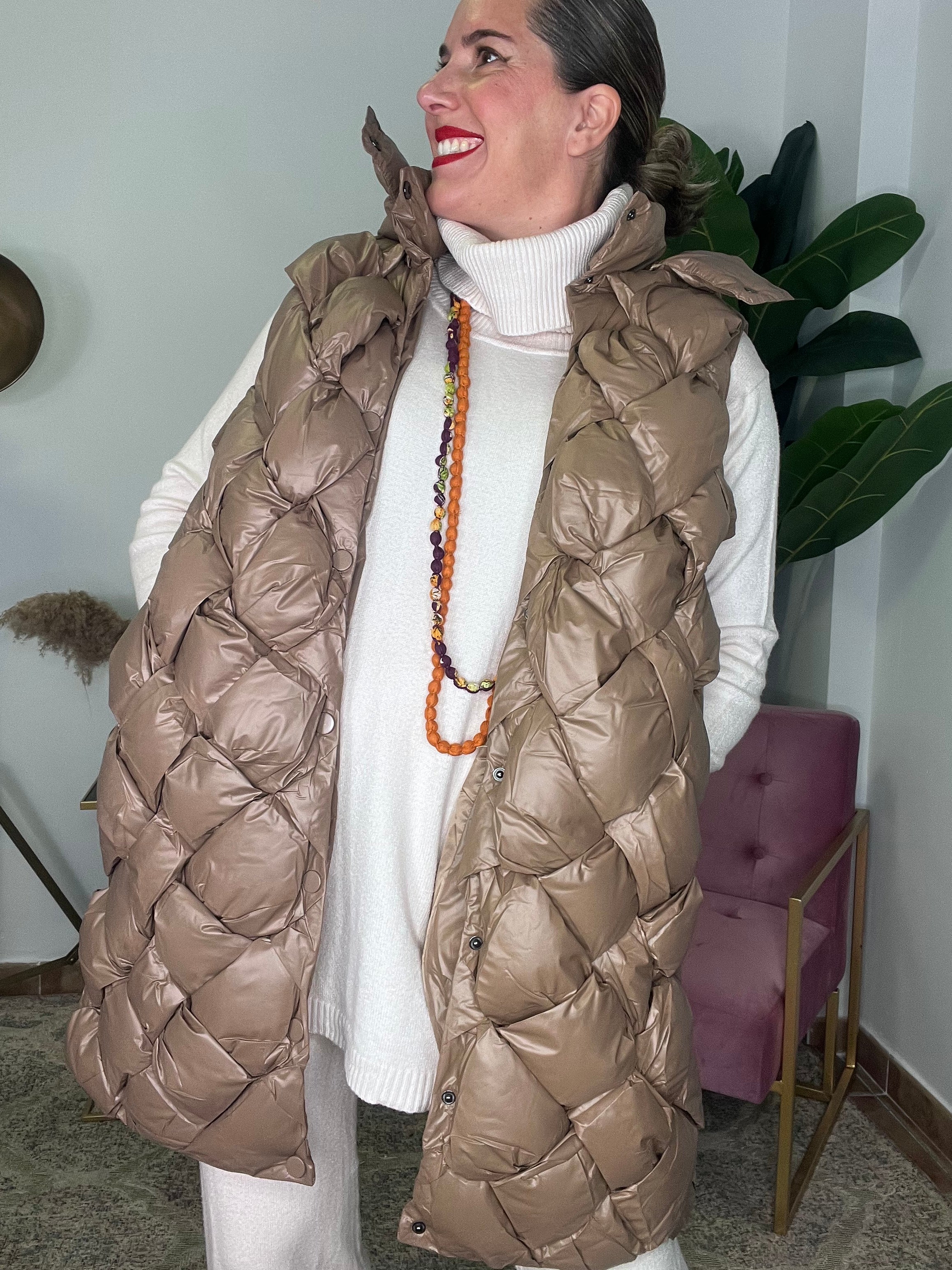 Chaleco Trenza Premium