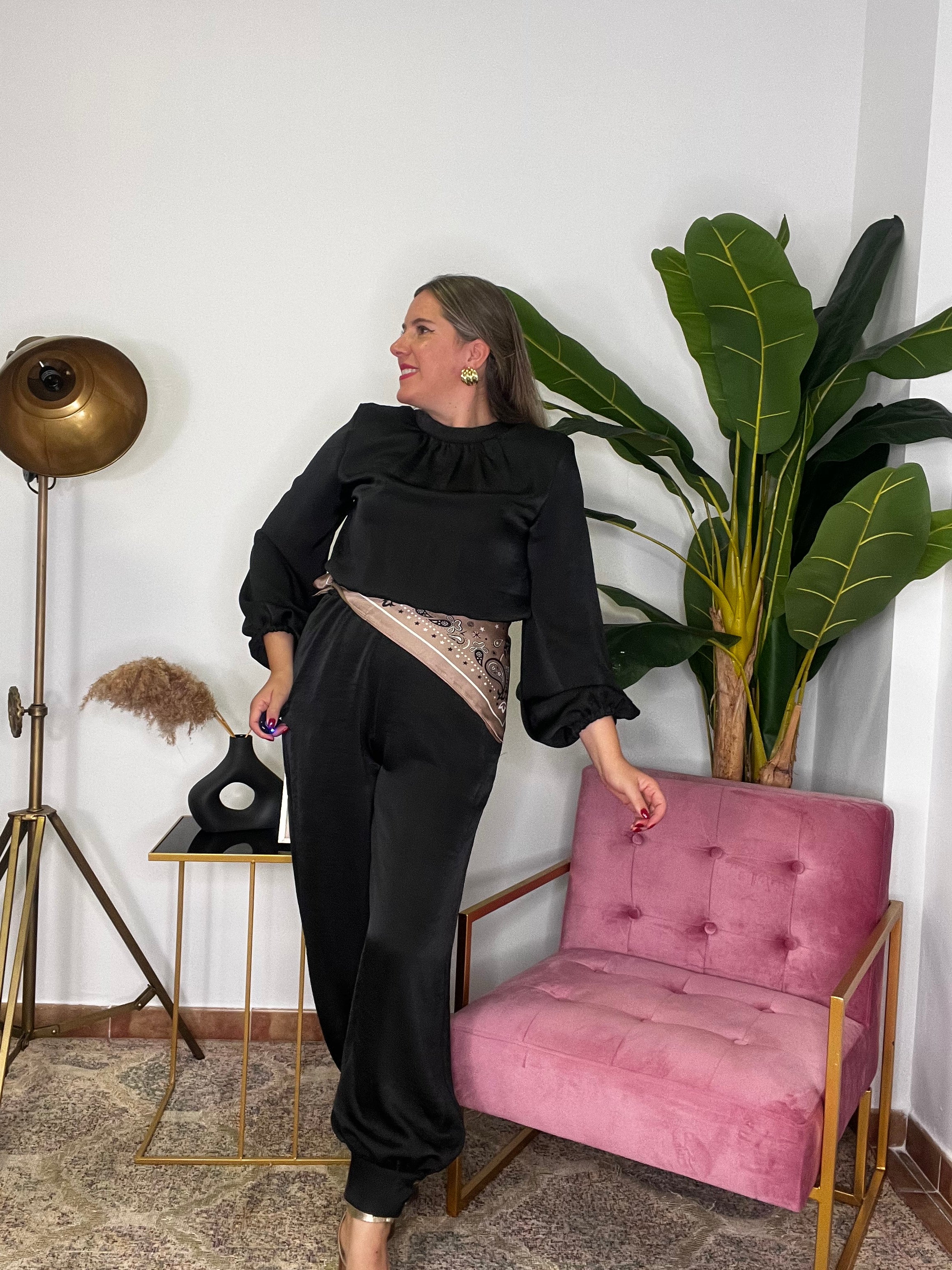 Conjunto Índigo Negro