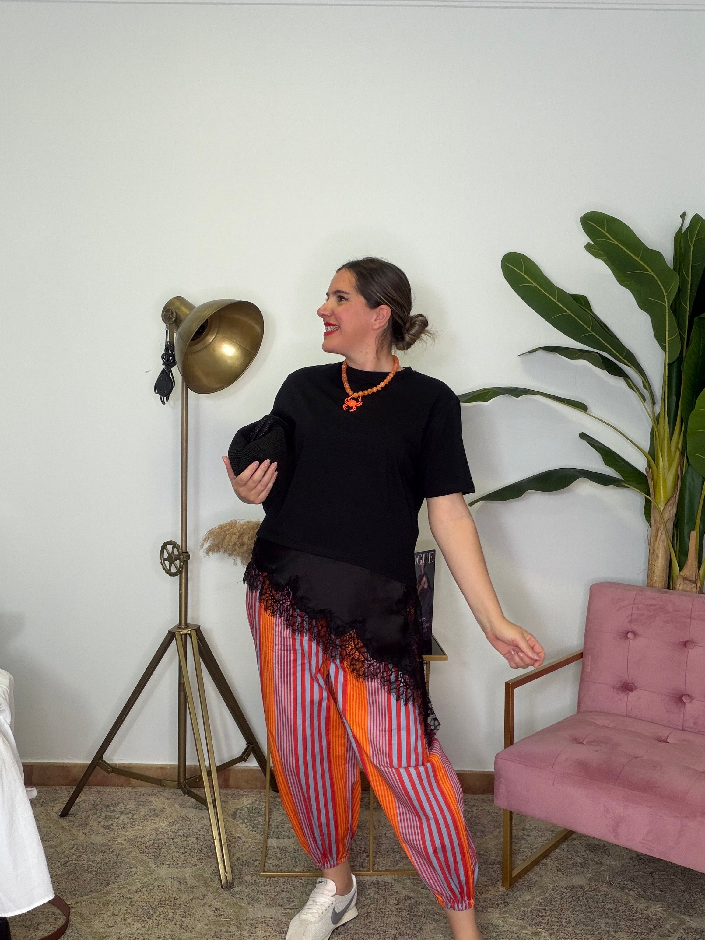 Collar Cuentas cangrejo