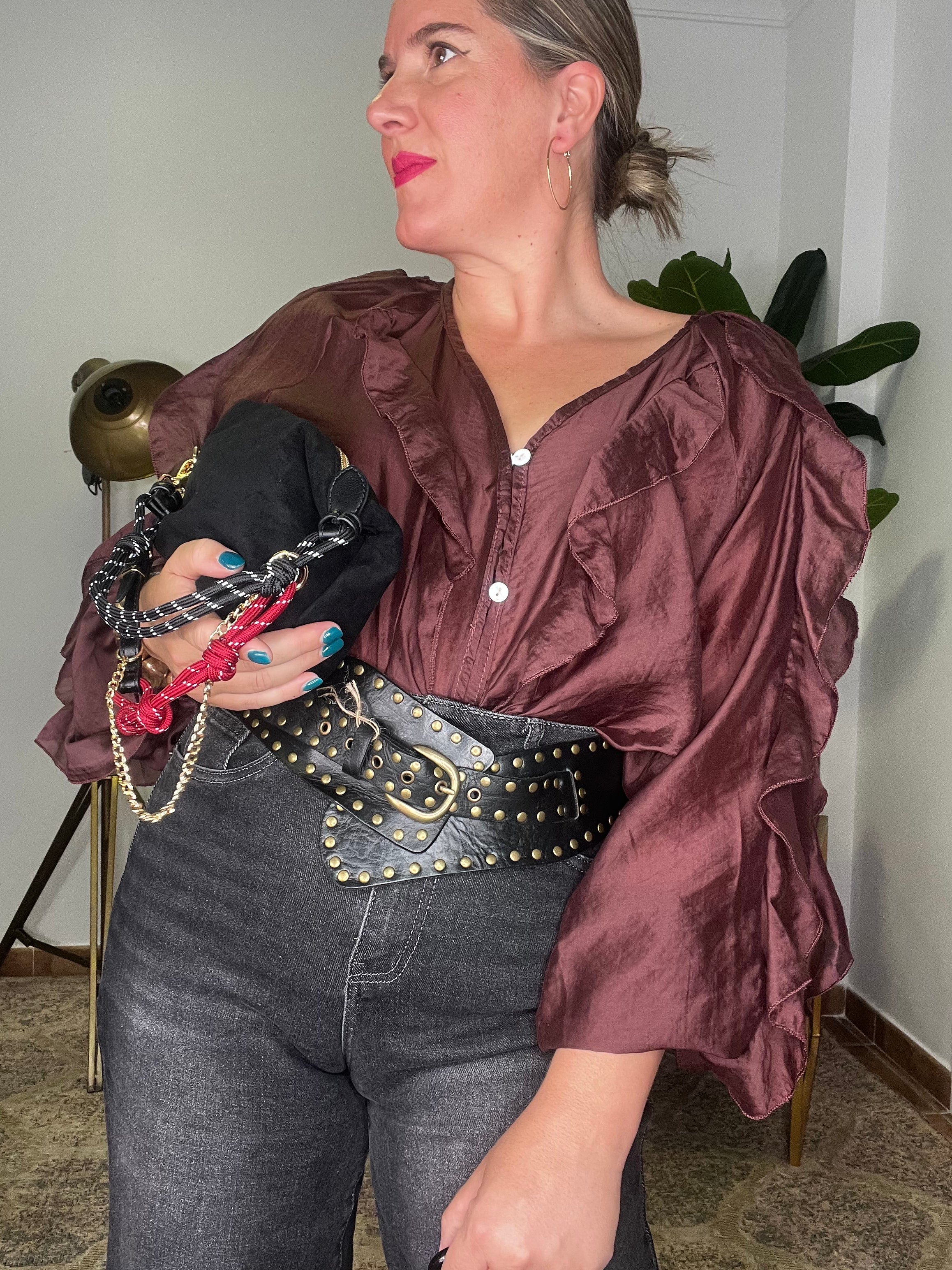 Bolso Cartera Solana Negro