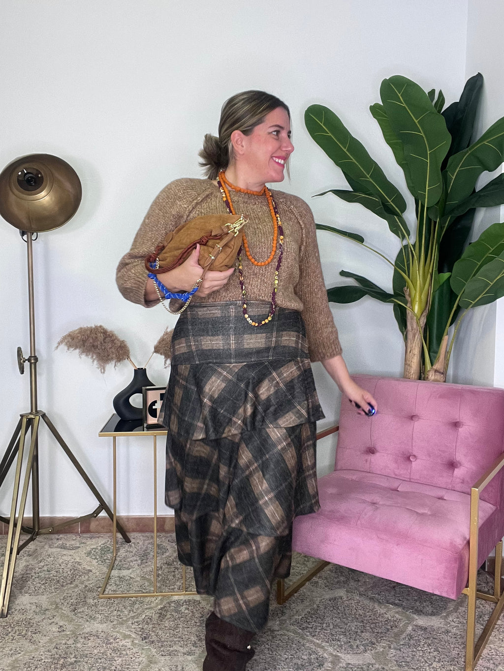 Falda Nantes Volantes