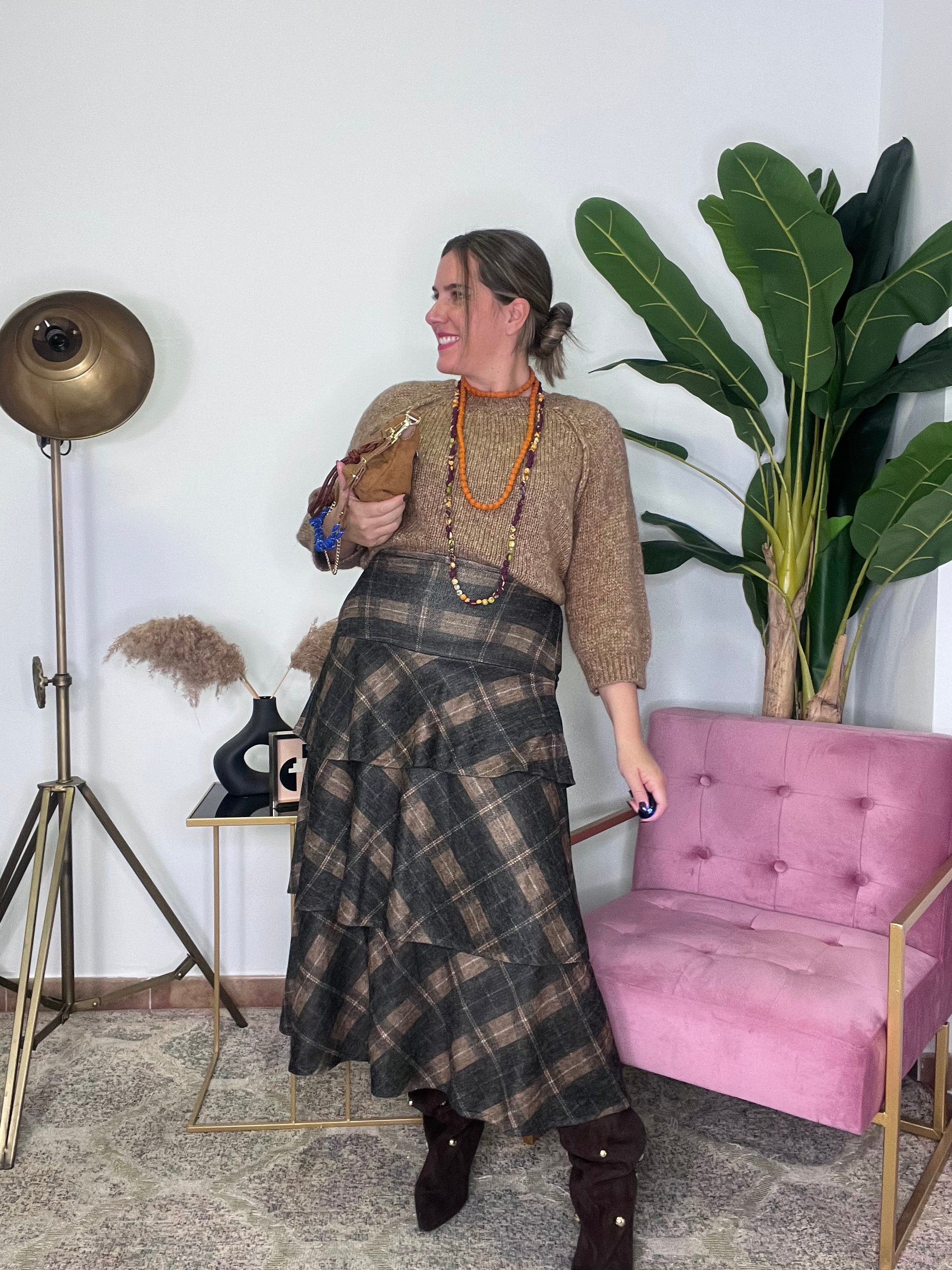 Falda Nantes Volantes