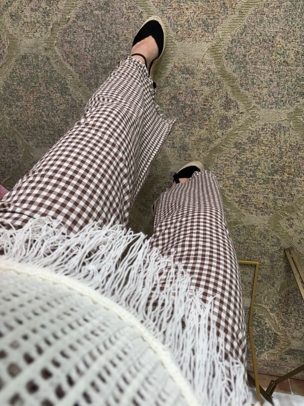 Pantalón Volante Vichy