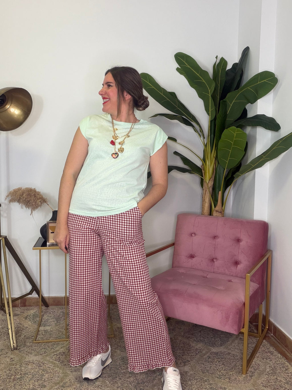 Camiseta Basic Efecto Hombreras