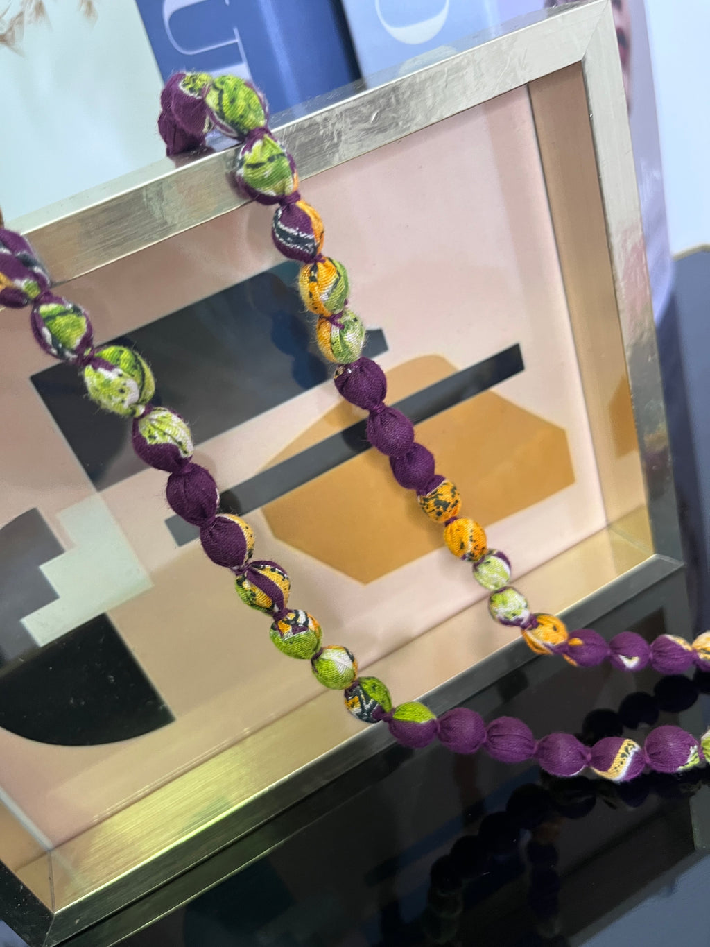 Collar Tejido Estampado