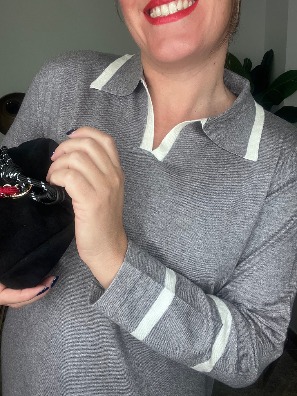 Vestido Polera Stripe Chic