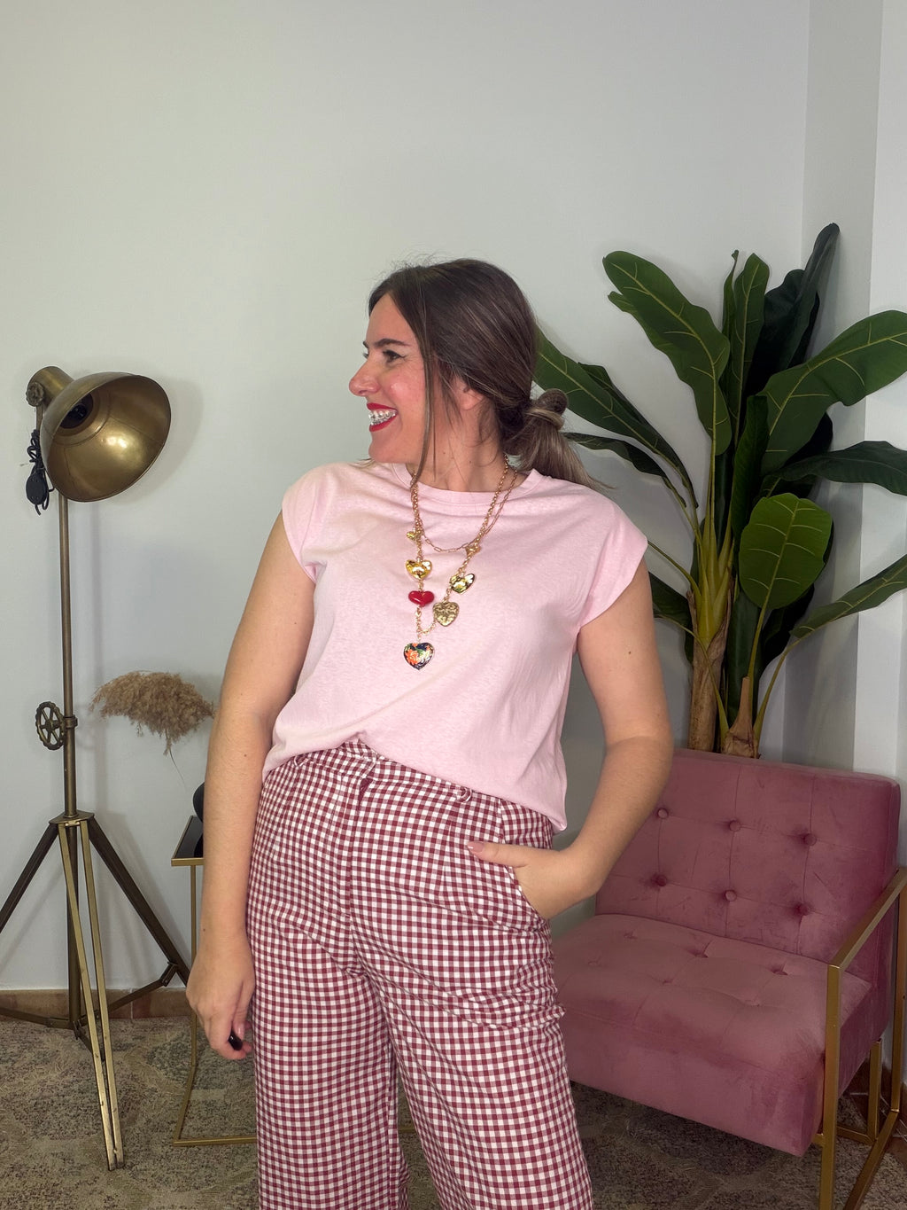 Camiseta Basic Efecto Hombreras