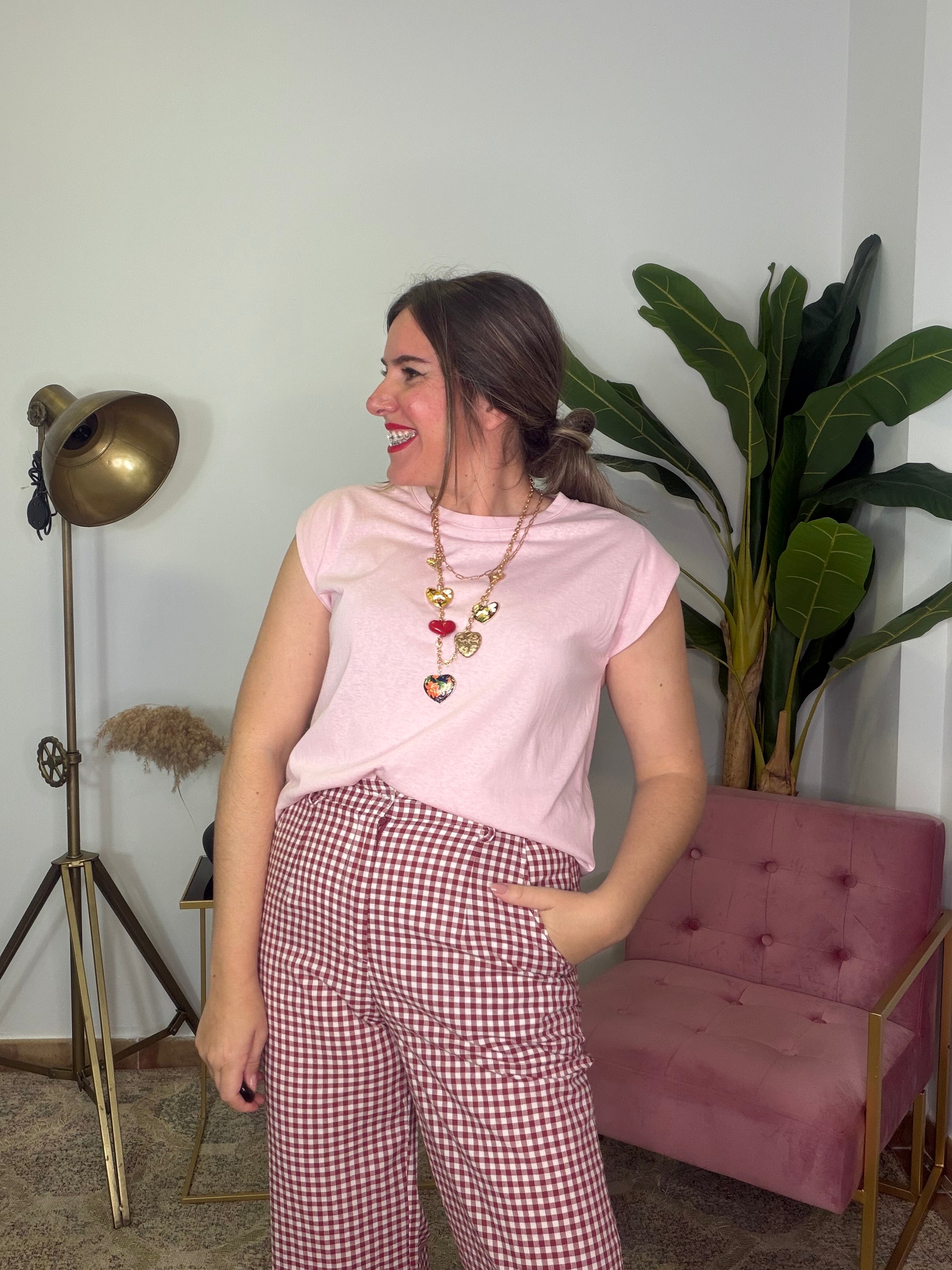 Camiseta Basic Efecto Hombreras