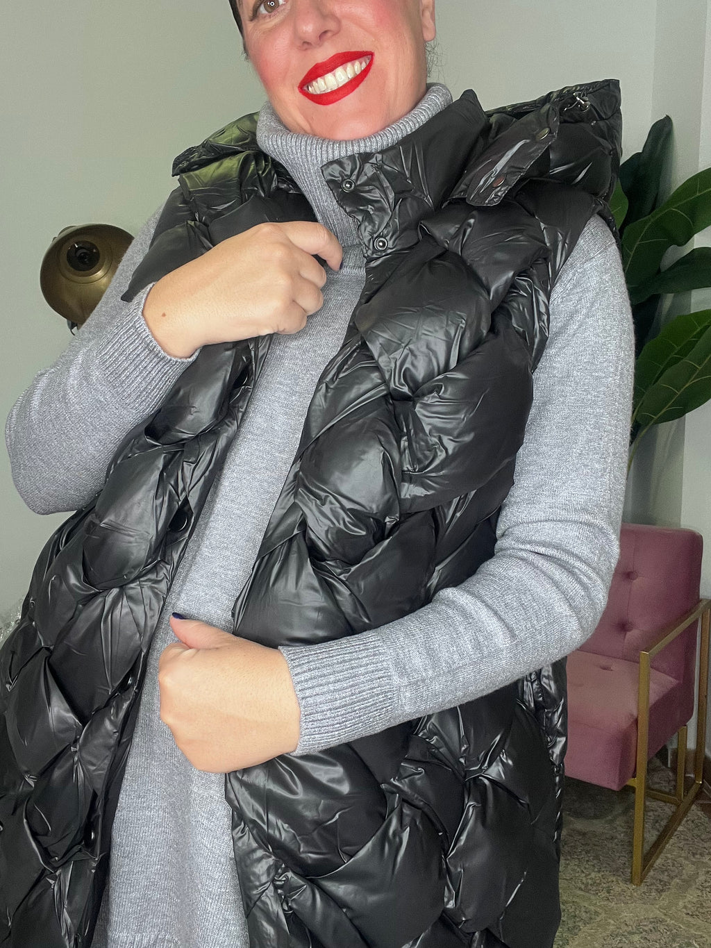 Chaleco Trenza Premium