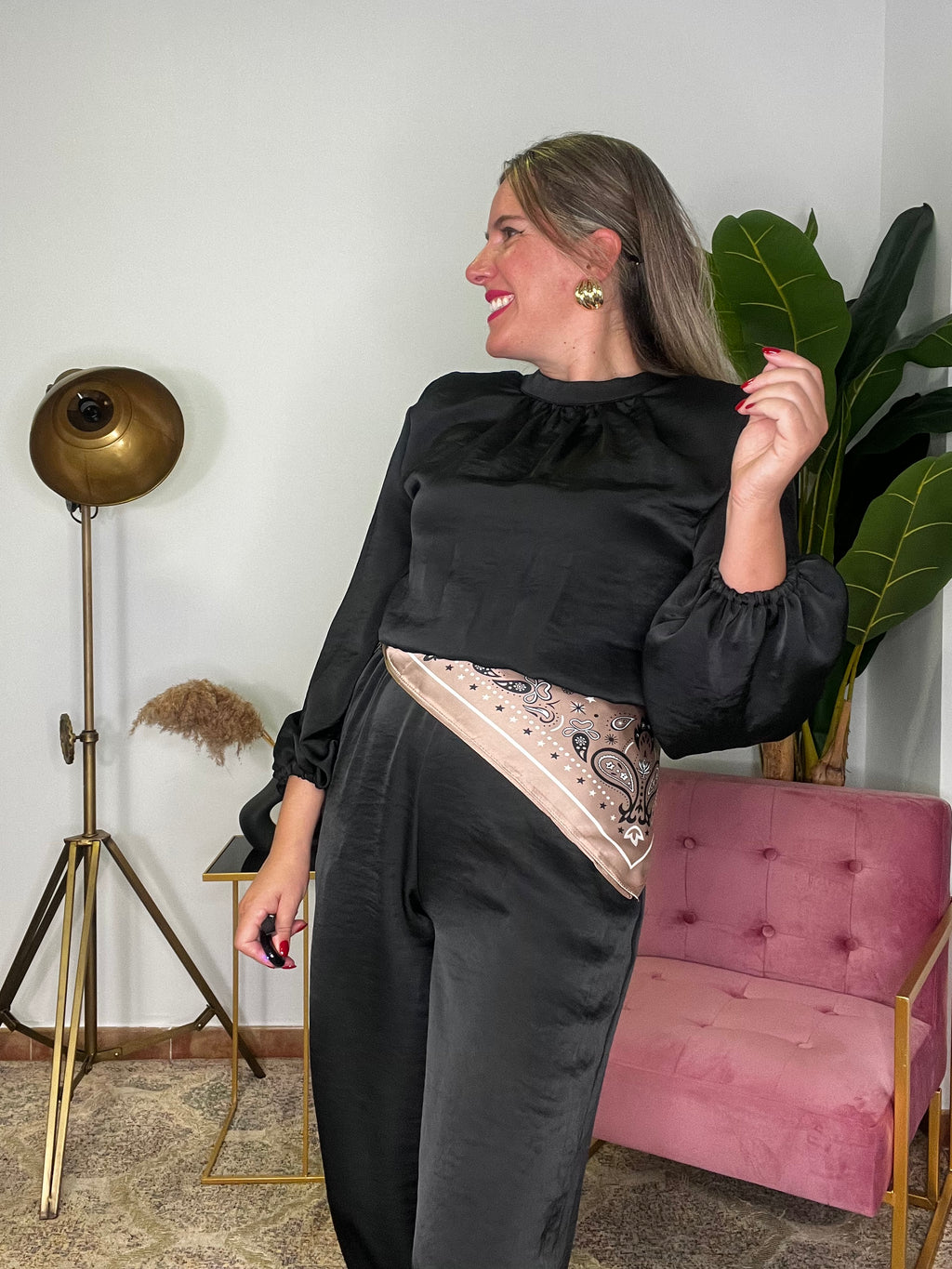Conjunto Índigo Negro
