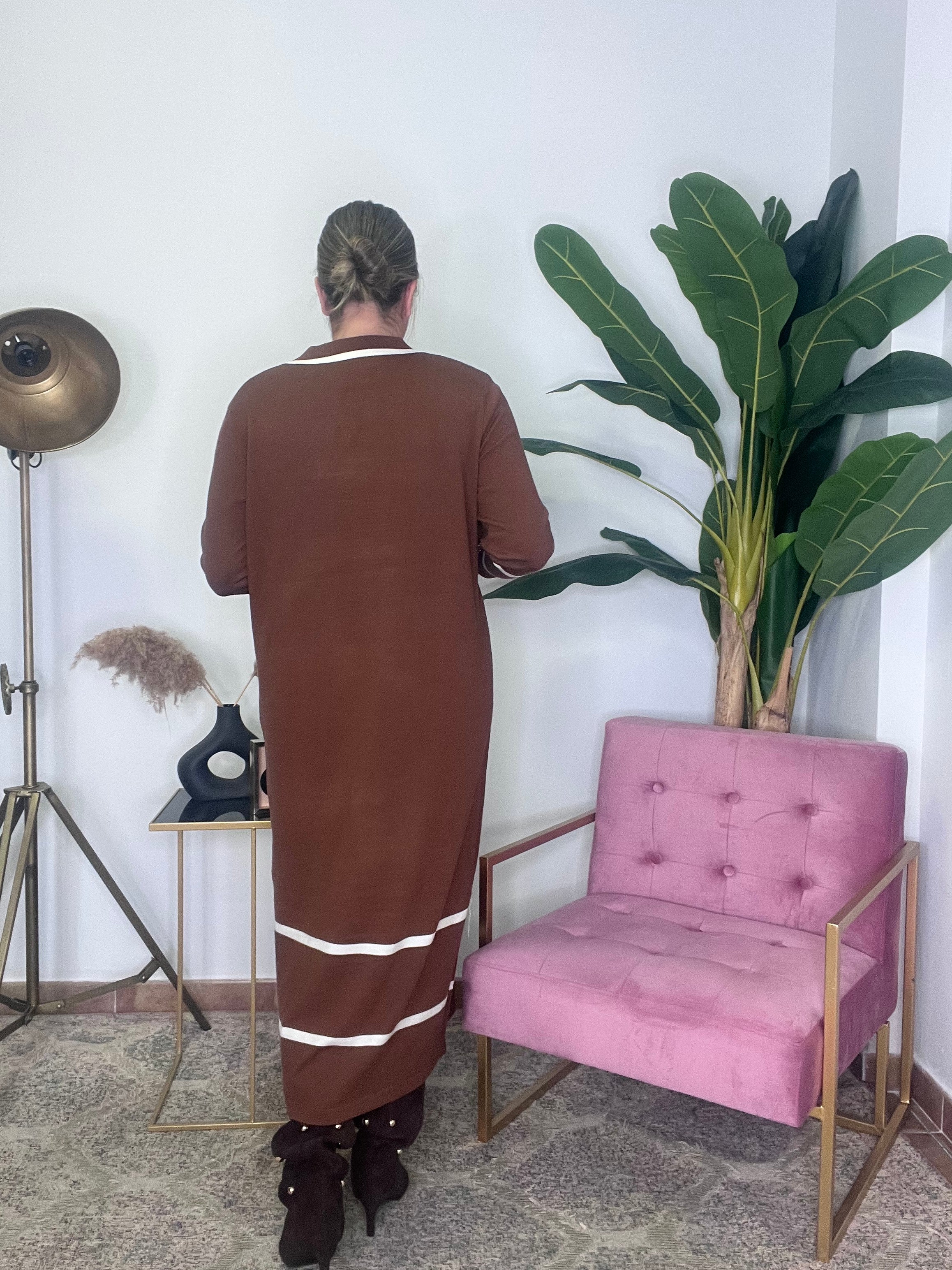 Vestido Polera Stripe Chic