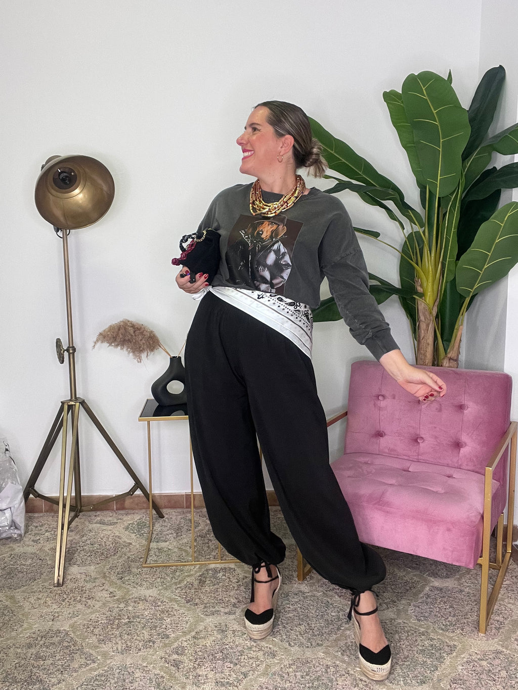 Pantalón Bombacho Carmina