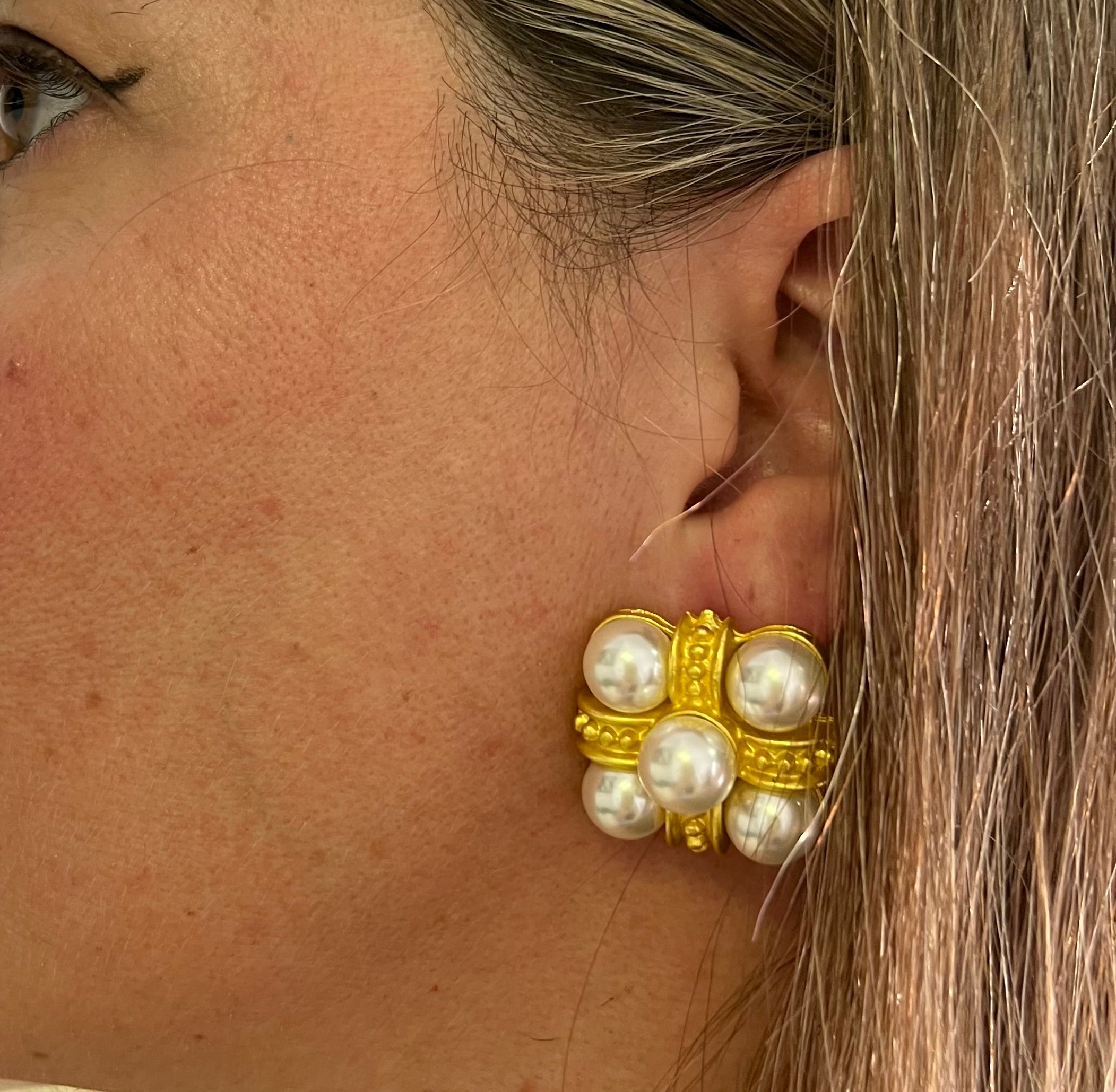 Pendientes Vintage Perlas