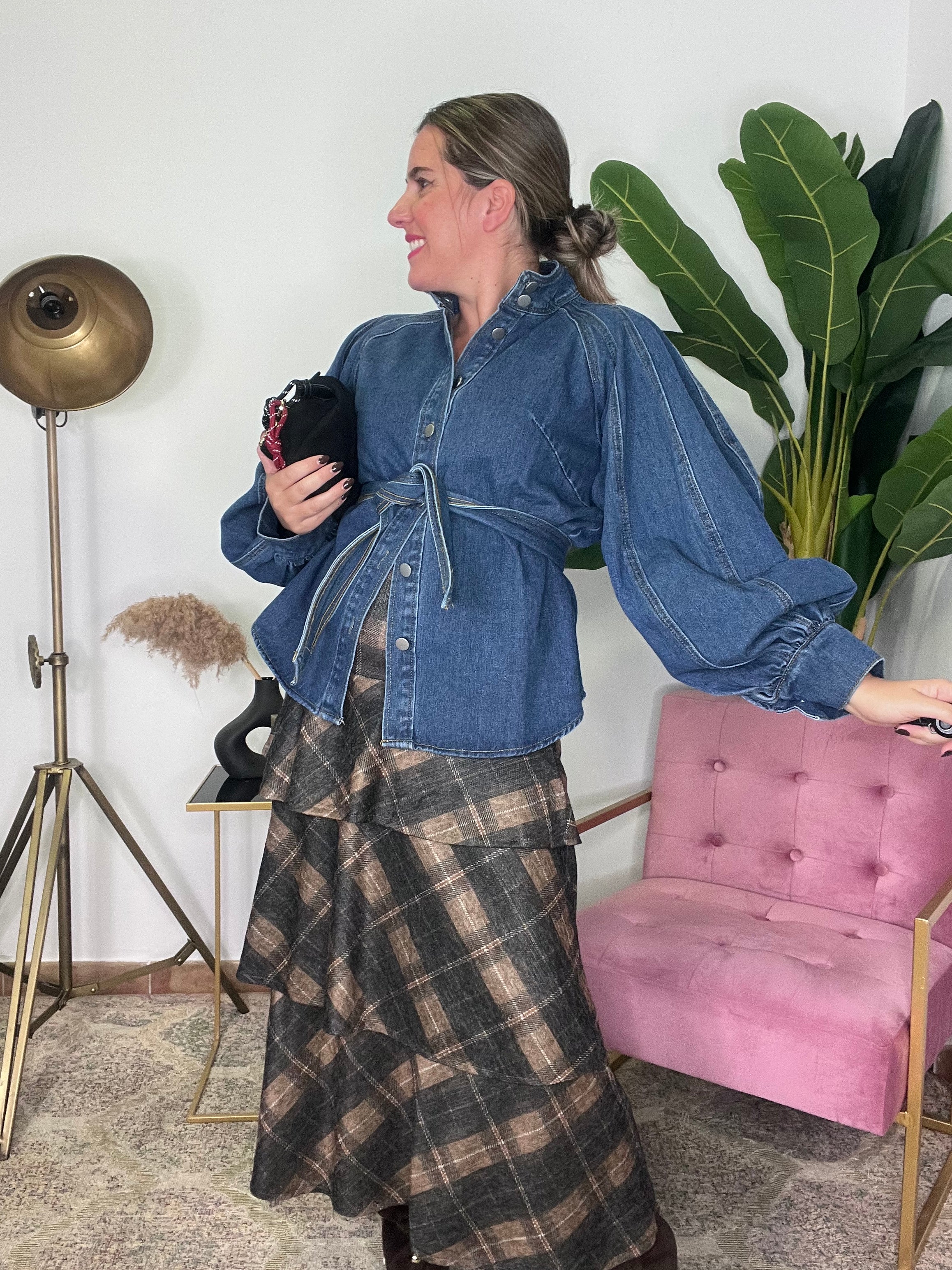 Falda Nantes Volantes