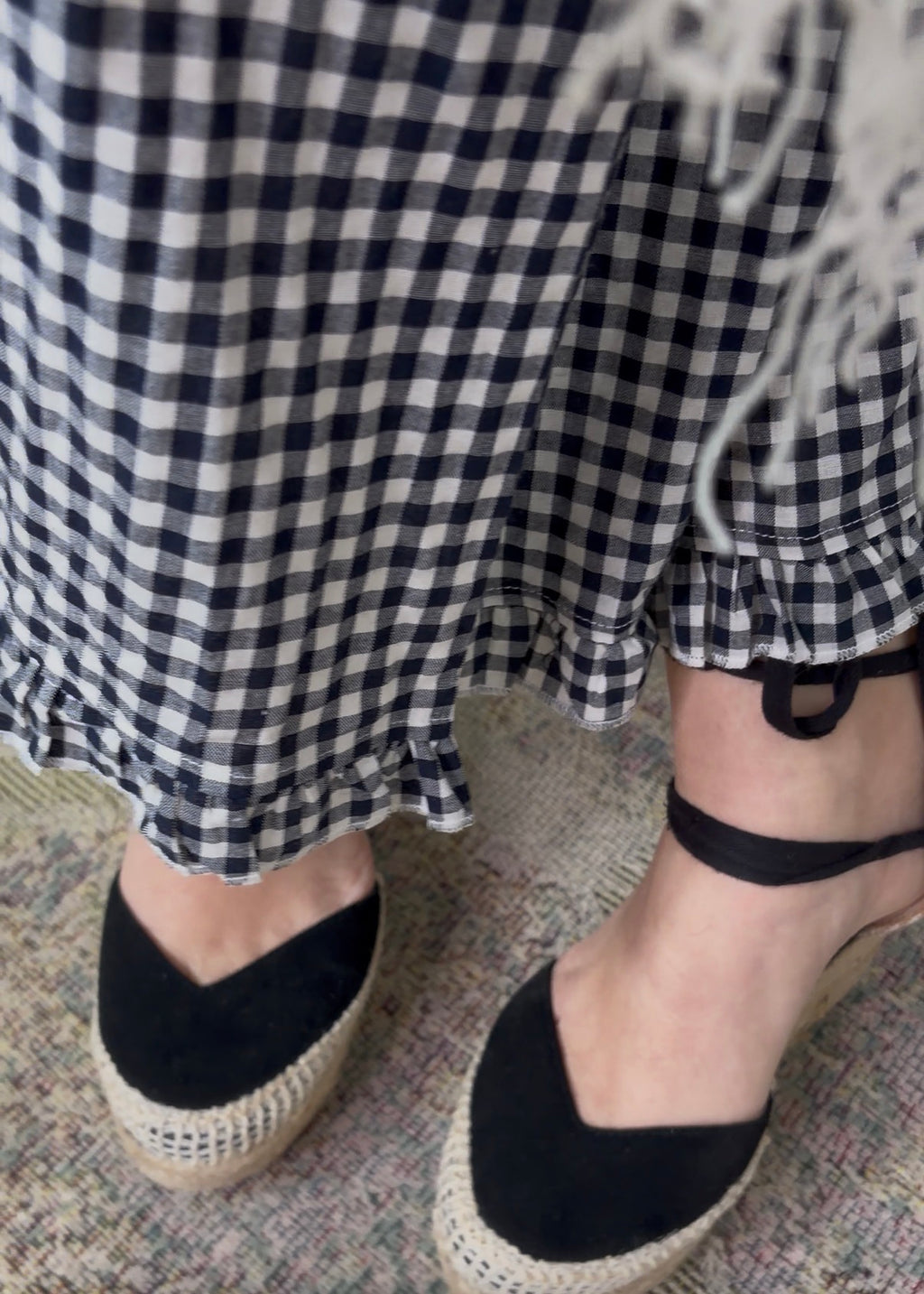 Pantalón Volante Vichy