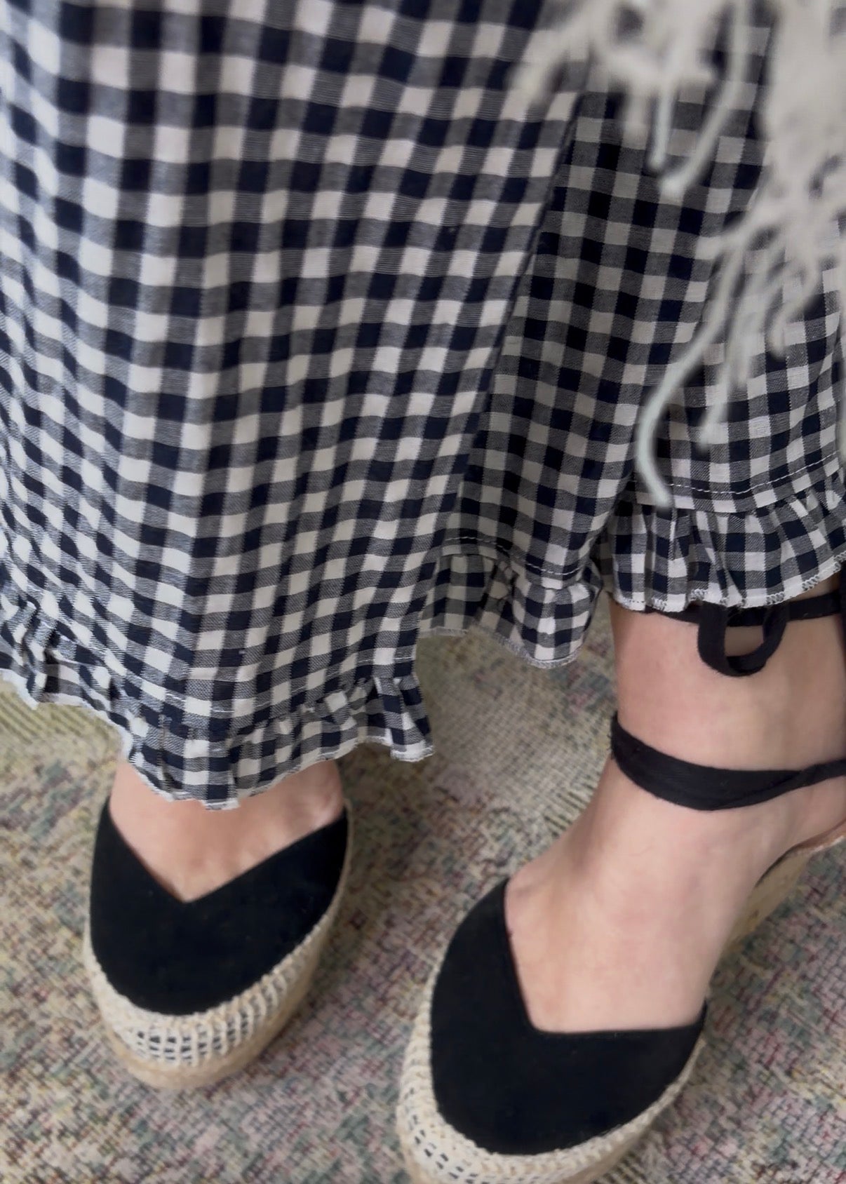 Pantalón Volante Vichy